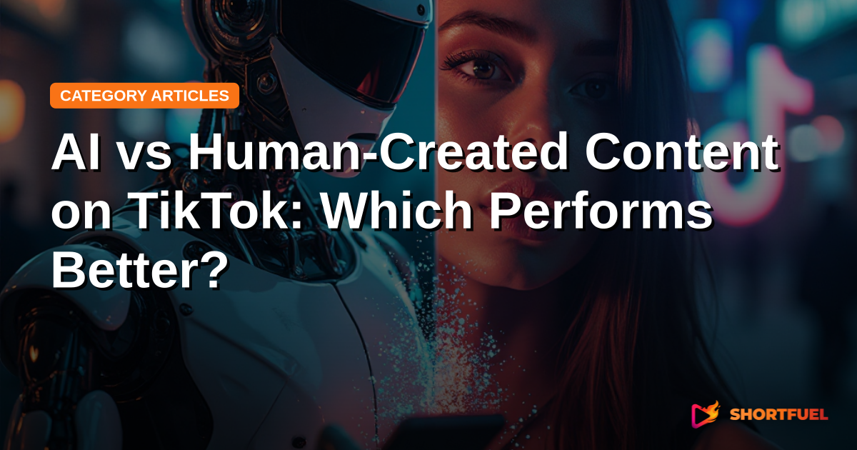 AI vs Human-Created Content on TikTok: Which Performs Better?