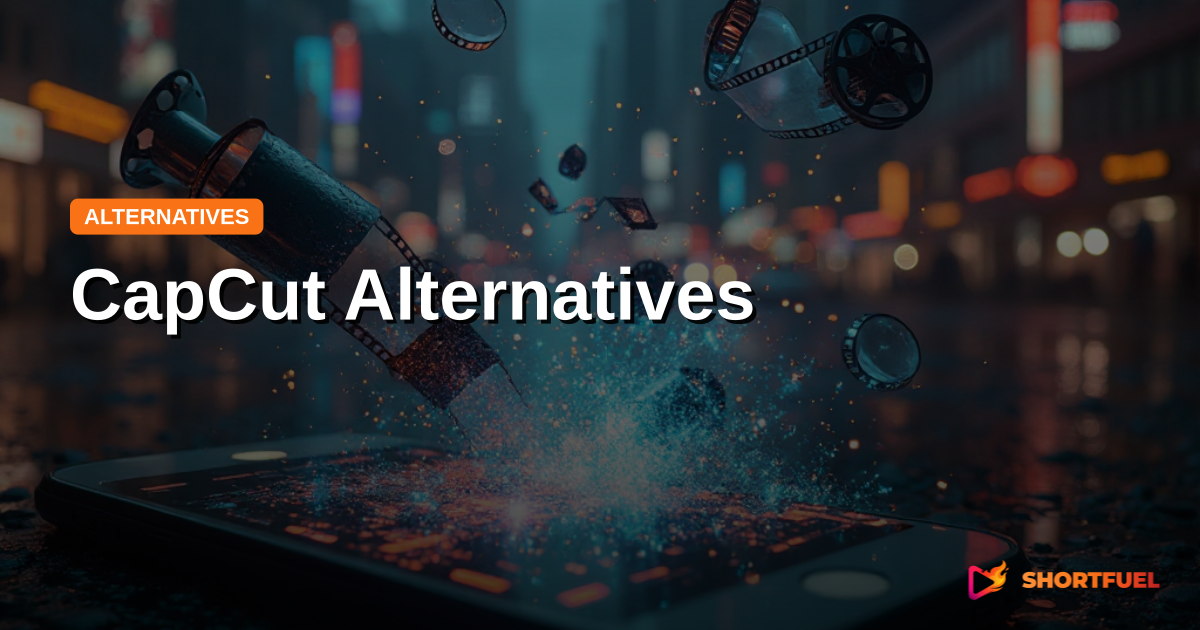 Best CapCut Alternatives for AI Video Creation