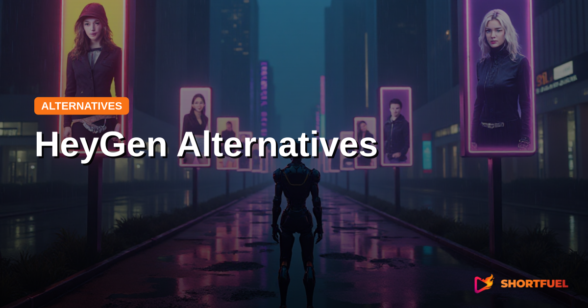 Best HeyGen Alternatives for AI Video Creation