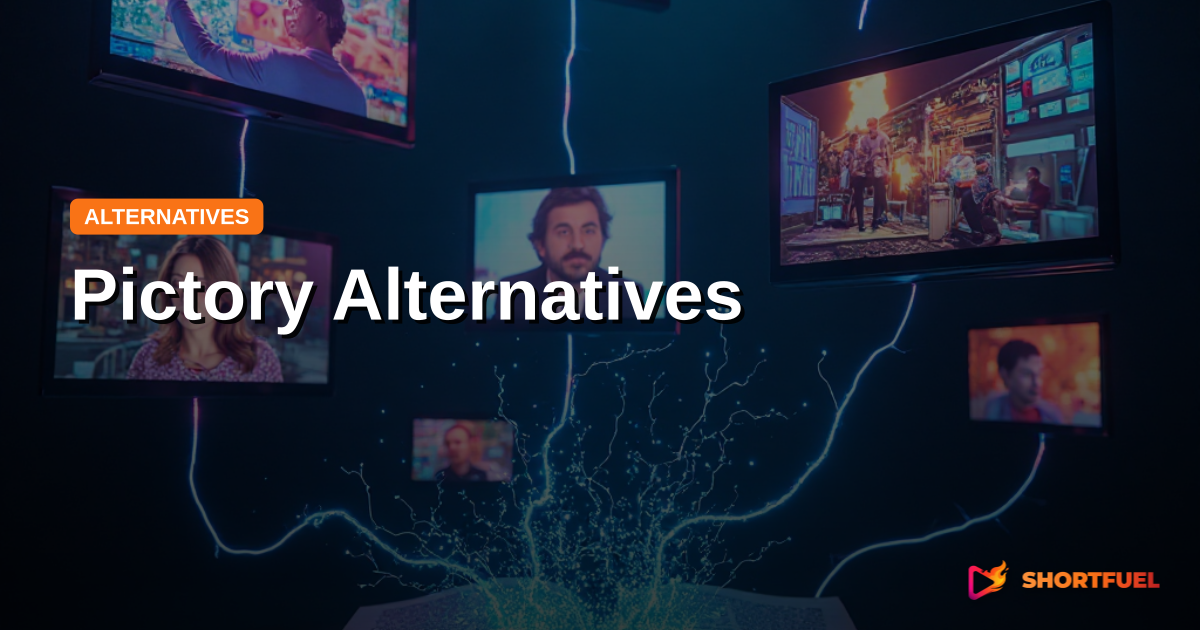 Best Pictory Alternatives for AI Video Creation