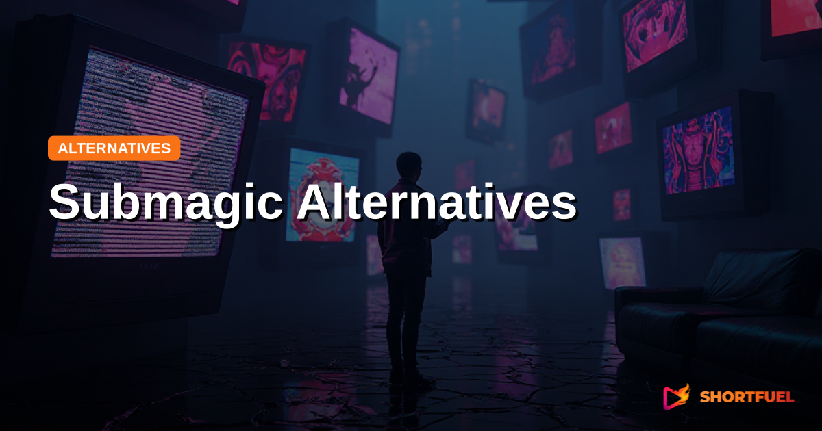 Best Submagic Alternatives for AI Video Creation