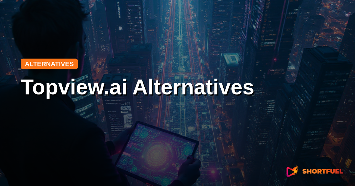 Best Topview.ai Alternatives for AI Video Creation