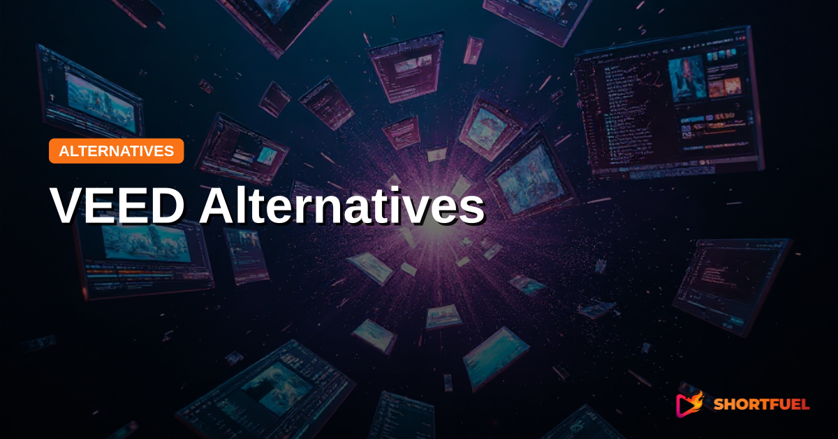 Best VEED Alternatives for AI Video Creation