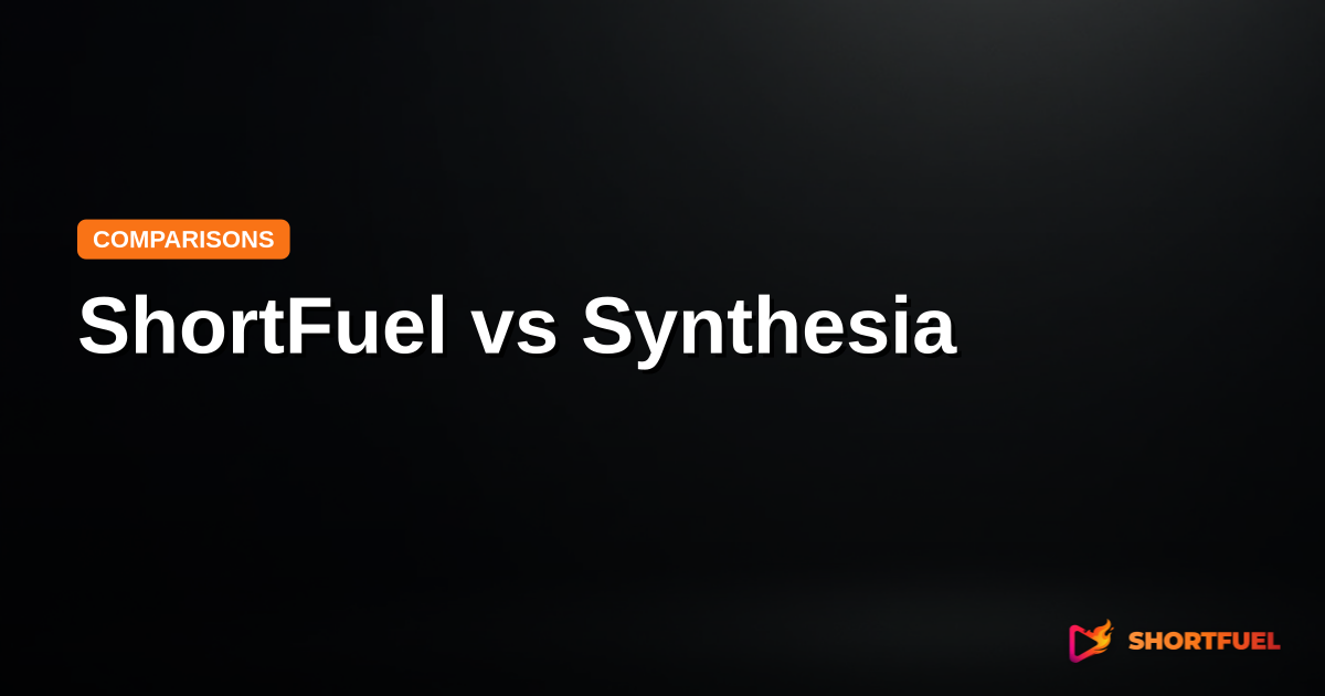 ShortFuel vs Synthesia: Which is Better?