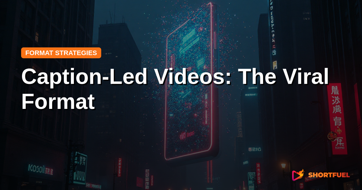 Caption-Led Videos: The Viral Format