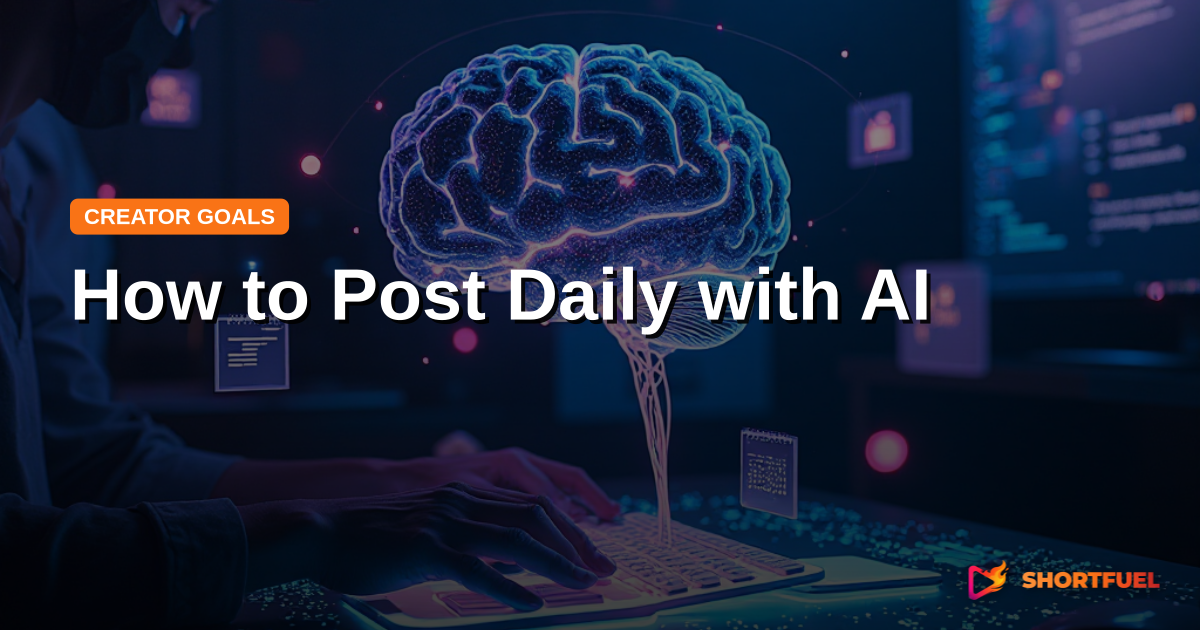 How to Post Daily with AI