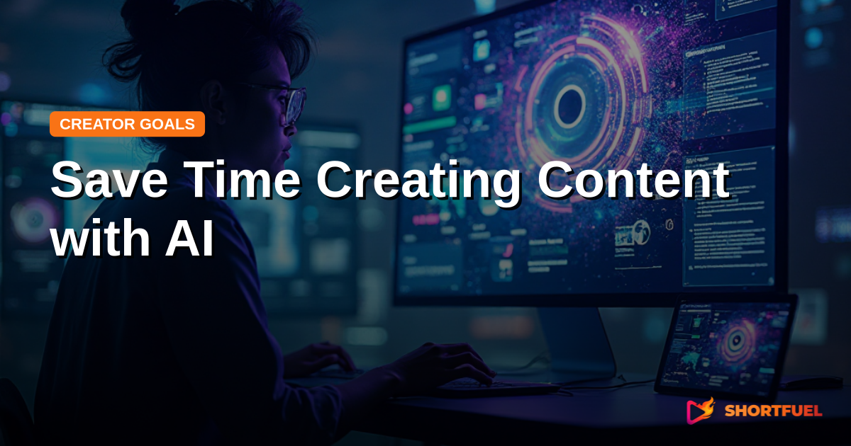 Save Time Creating Content with AI
