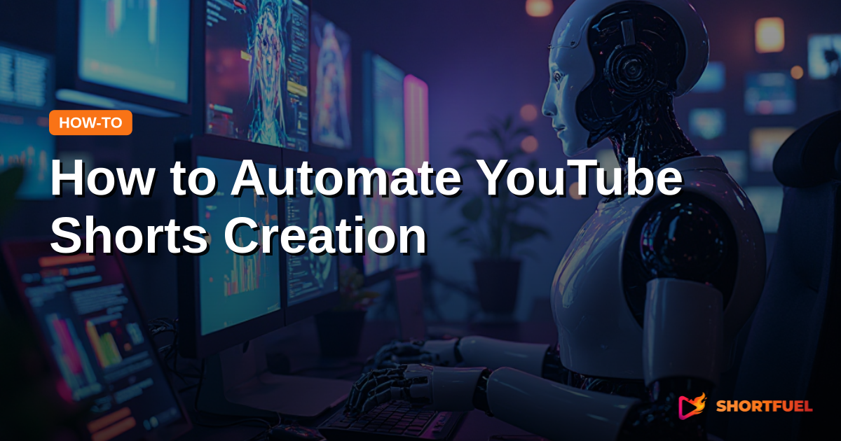 How to Automate YouTube Shorts Creation