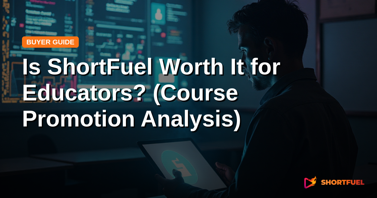 Is ShortFuel Worth It for Educators? (Course Promotion Analysis)