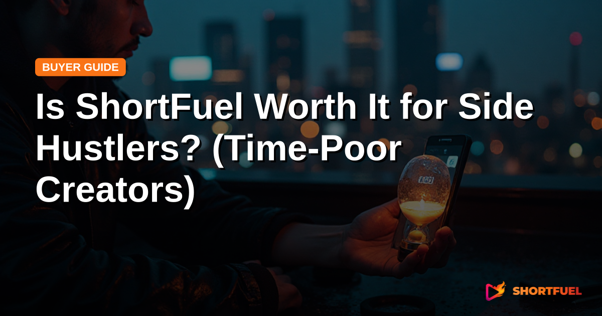 Is ShortFuel Worth It for Side Hustlers? (Time-Poor Creators)