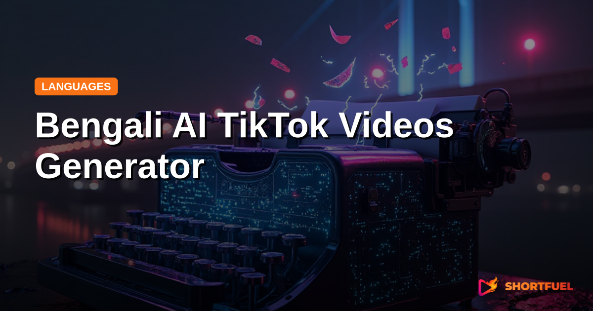 Bengali AI TikTok Videos Generator