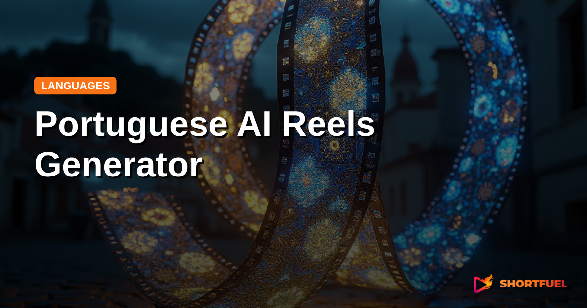 Portuguese AI Reels Generator