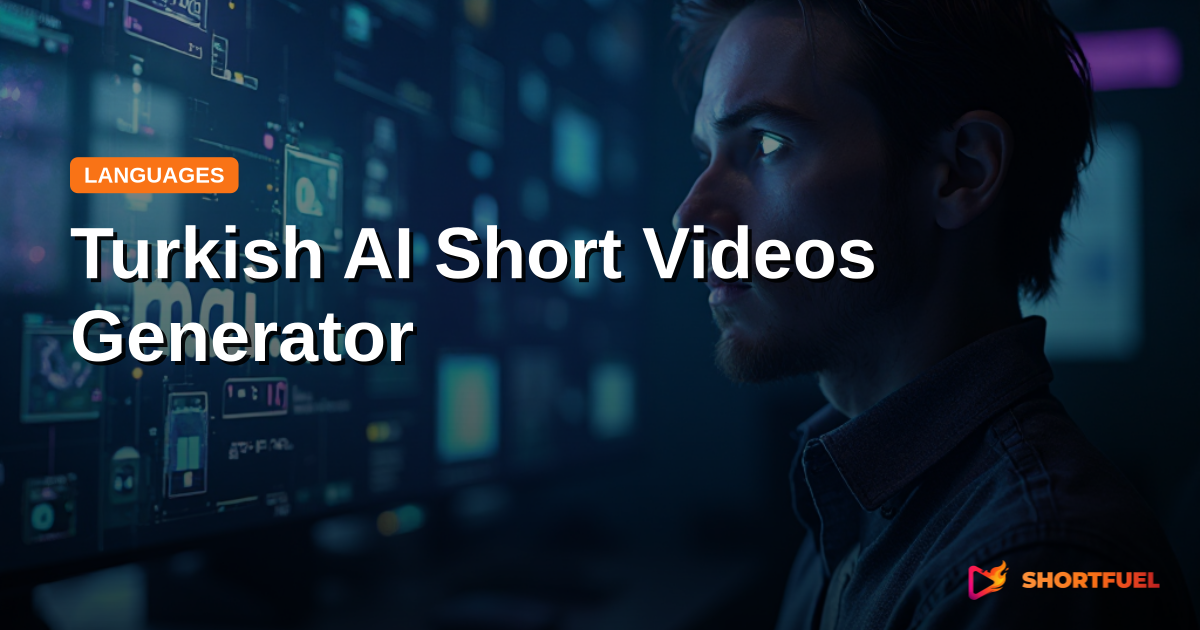 Turkish AI Short Videos Generator