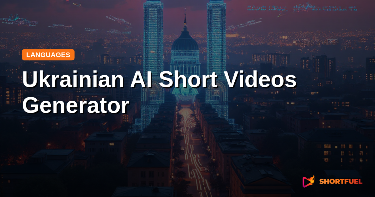 Ukrainian AI Short Videos Generator