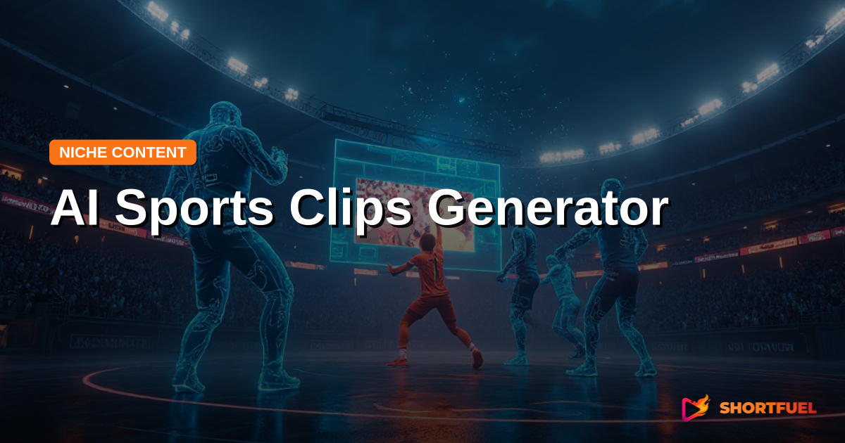 AI Sports Clips Generator