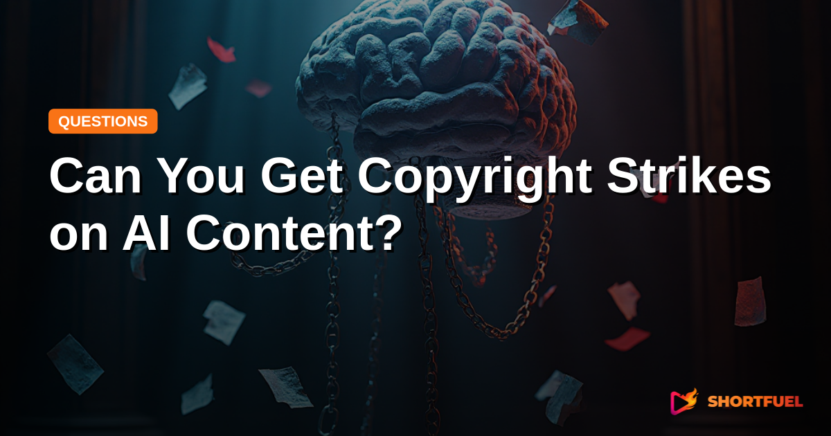 Can You Get Copyright Strikes on AI Content?