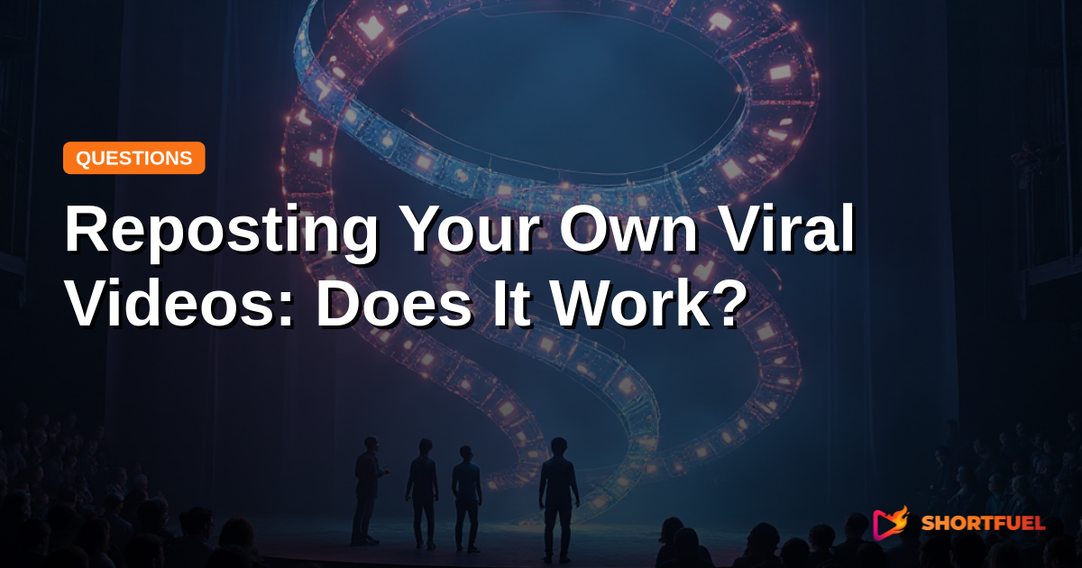 Reposting Your Own Viral Videos: Does It Work?