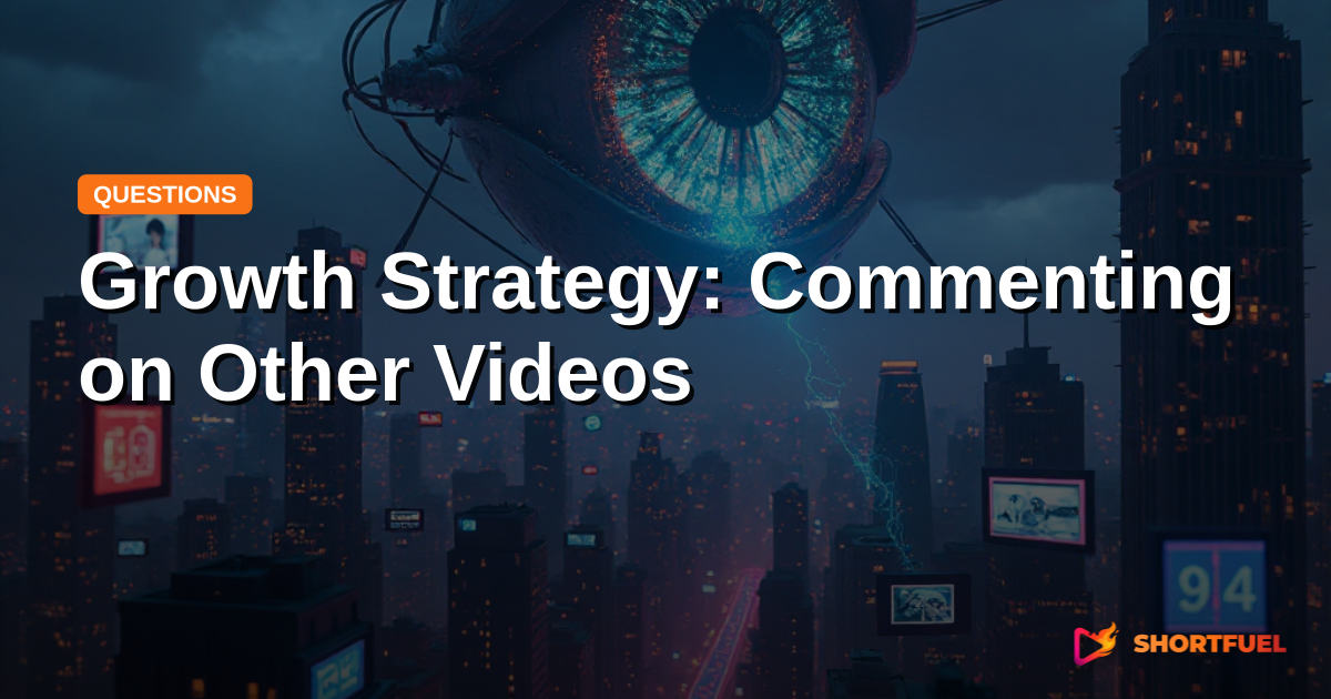 Growth Strategy: Commenting on Other Videos