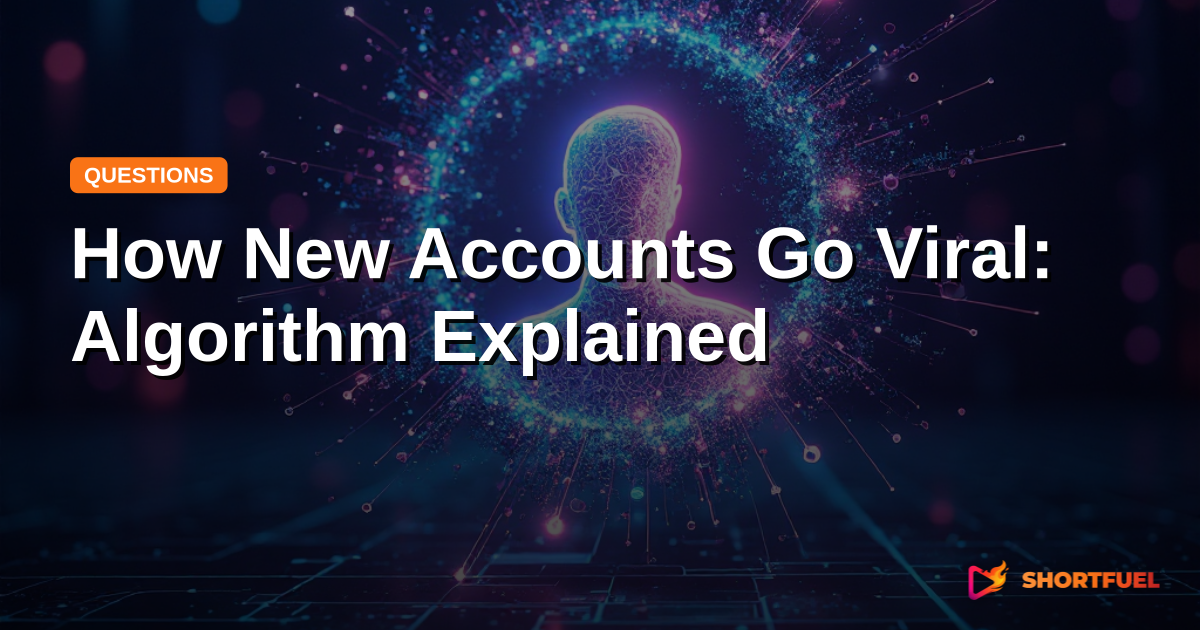 How New Accounts Go Viral: Algorithm Explained