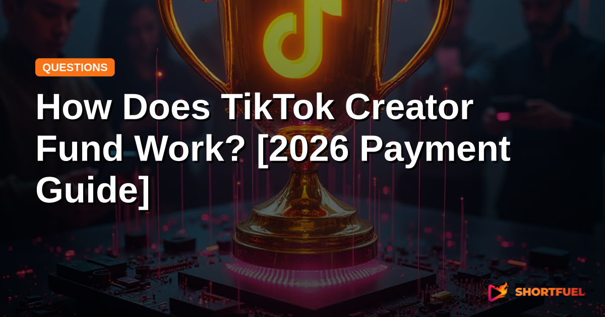 How Does TikTok Creator Fund Work? [2026 Payment Guide]