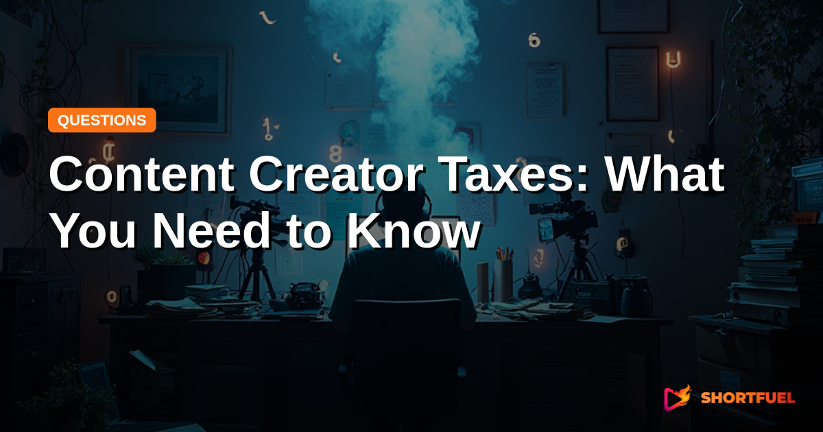 Content Creator Taxes: What You Need to Know