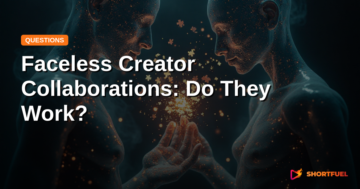 Faceless Creator Collaborations: Do They Work?