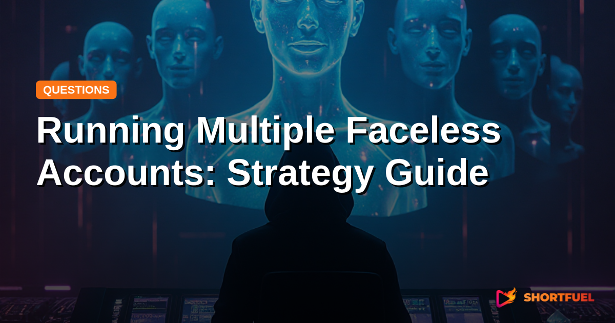 Running Multiple Faceless Accounts: Strategy Guide