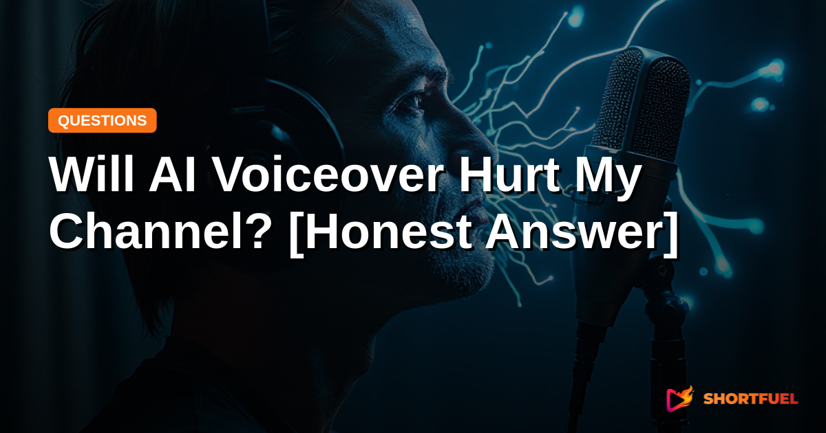 Will AI Voiceover Hurt My Channel? [Honest Answer]