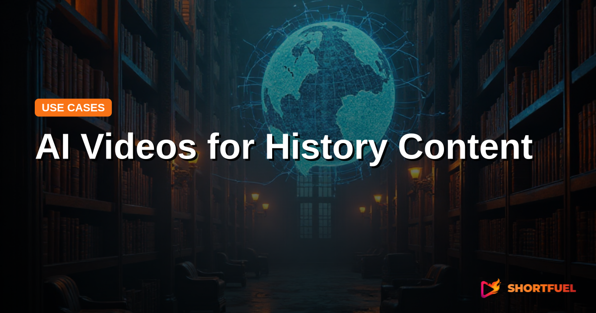 AI Videos for History Content