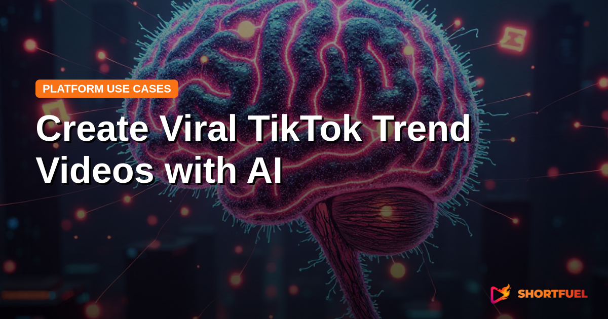 Create Viral TikTok Trend Videos with AI