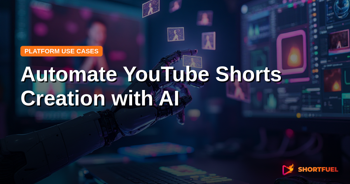 Automate YouTube Shorts Creation with AI
